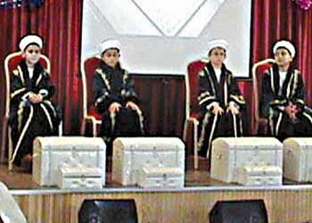 10 yaşında Hafız oldular...