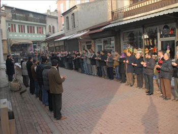 Kütahya’da toplu deprem duası