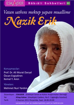 Nazik Erik İçin Saygı Toplantısı