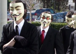 Anonymous tüm kente savaş açtı