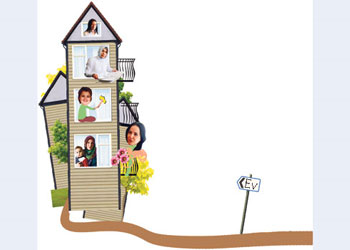 Kadınlar yuvalarına dönüyor