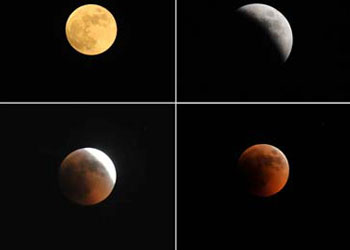 Dünya ay tutulmasını izledi-FOTO