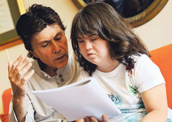 Bir babanın örnek mücadelesi