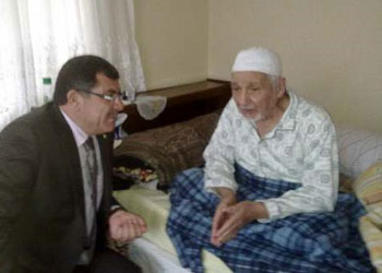 Bel. Başkanı Üstadın talebesini ziyaret etti