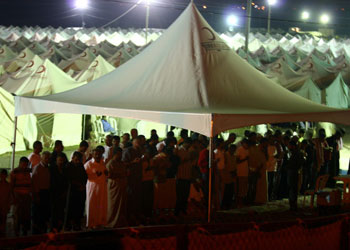 Çadır kentte Miraç Kandili coşkusu-FOTO