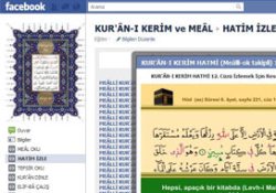Facebook'ta Kur'an-ı Kerim öğrenin