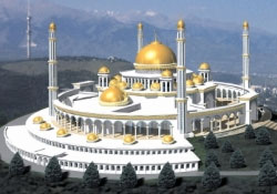Kazakistan'a bir İslam mabedi daha