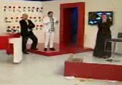 İran'da canlı yayında sakarlık