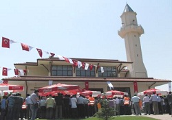 Mesire Alanına Yaptırılan Cami Törenle Açıldı