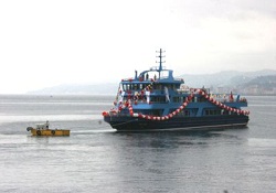 Yüzen Restoran Denize İndirildi