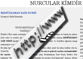 Askerin Said Nursi sitesi 180 derece değişmiş