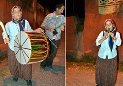 Oruçlu köyü flütle sahura kaldırıyor