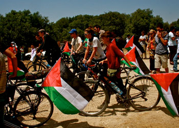 Filistin'e 100 günde 7 bin km pedal