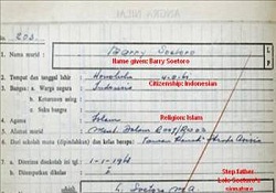 Obama'nın Müslümanlığı Belgelendi