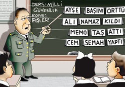 Milli güvenlik dersinde sivil açılım