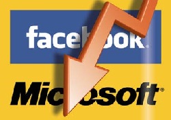 Facebook ve Microsoft gözden düştü
