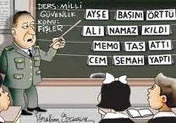 Milli Güvenlik dersine asker girmesin