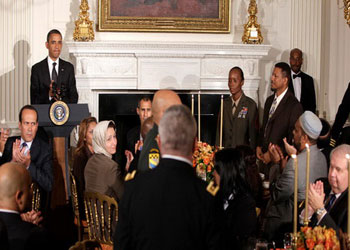 Obama Beyaz Saray'da iftar verdi