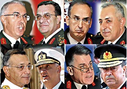 2'si general 4 subay, Balyoz'dan tutuklandı