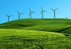 Rüzgar enerji için esti!