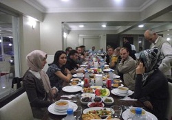 Bayburt Gazeteciler Cemiyeti İftar Yemeği Verdi