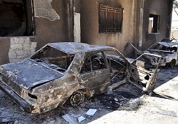 Suriye ordu Sunni semtleri bombalıyor