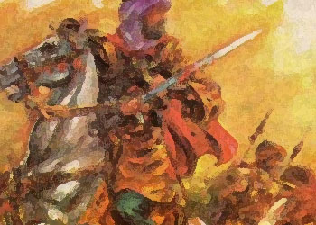 İslam ordusunun başında bir çocuk var