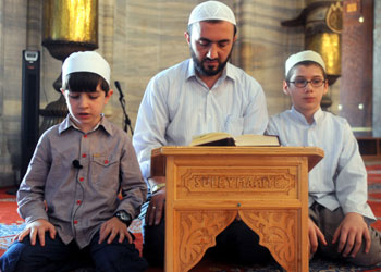 Süleymaniye'de çocuk sesleri yankılanıyor