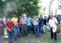 İşadamları Uganda'da Ramazan çadırı açtı