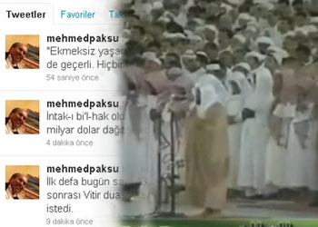 Kabe imamından bir ilk: Hürriyet duası!