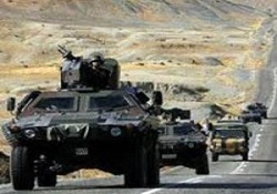 Hakkari'de askeri hareketlilik