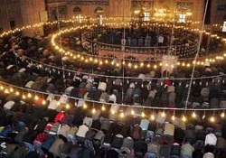 Eyüp Sultan Camii'nde Bayram