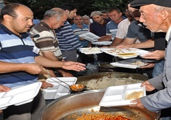 Aksuda İftar Programı