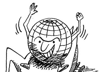 Ey nefsim!Deve kuşuna benzersin!-Karikatür