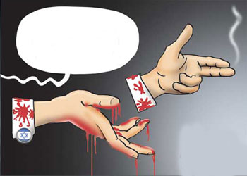 İsrail öldürmeyi iyi bilir-Karikatür