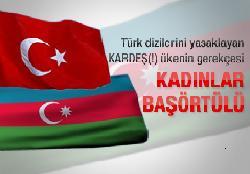 İlham Aliyev'in başörtüsü rahatsızlığı
