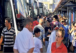 Otogarlarda Bayram Hareketliliği