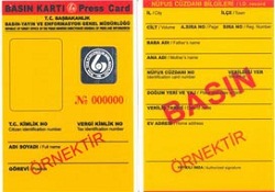 İlkokul mezunlarına basın kartı müjdesi