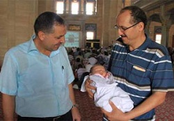 21 günlük bebek hacca gidiyor!