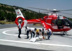 Hava ambulansı binlerce hayat kurtardı