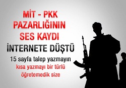 MİT ve PKK arasındaki görüşmelerin ses kaydı
