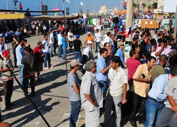 Sarkozy'e Tahrir’de özgürlük meydanı yok