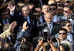 Erdoğan tarihi Murat Ağa Camii'nde