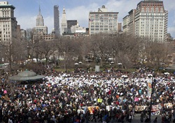 'Tahrir Medanı Ruhu' ABD'ye sıçradı