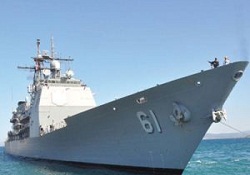 Donanma alarma geçti