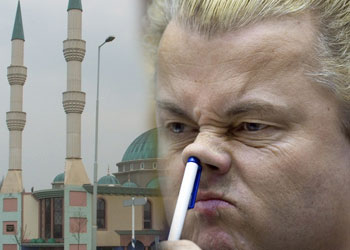 Irkçı Wilders PEGIDA eyleminde