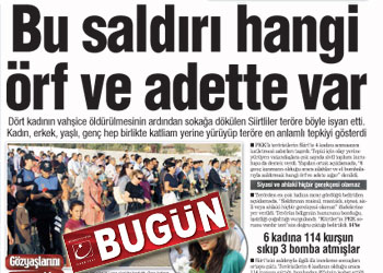 Bu saldırı hangi örf ve adette var?