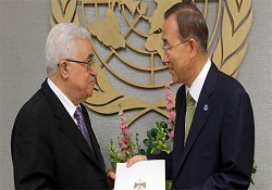 Filistin daimi üyelik için başvuru yaptı