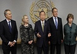 Dörtlü'den 'Filistin' için müzakere çağrısı