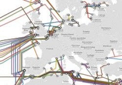 İşte internetin haritası